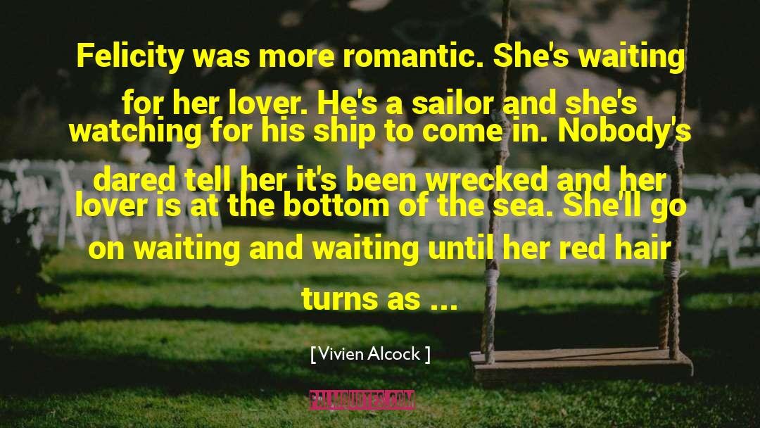 Fictional Boyfriend quotes by Vivien Alcock