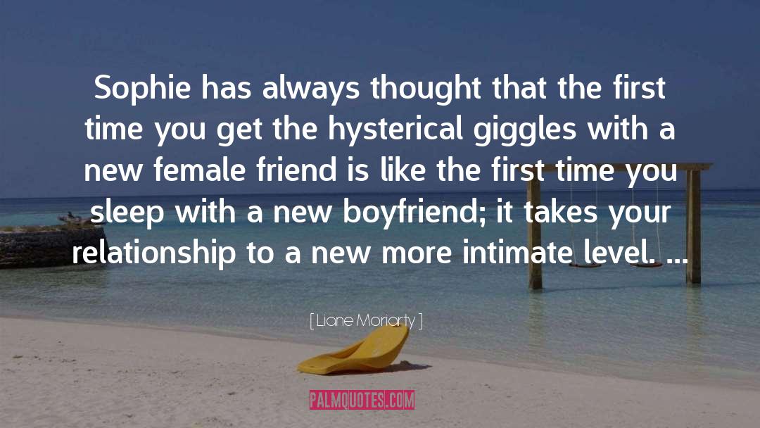 Fictional Boyfriend quotes by Liane Moriarty