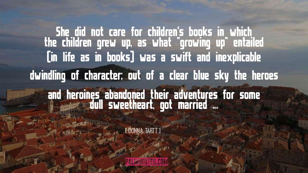 Fictional Character quotes by Donna Tartt
