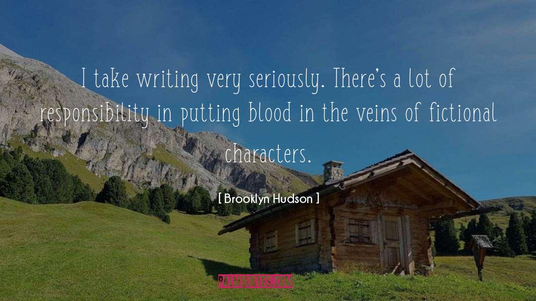 Fictional Characters quotes by Brooklyn Hudson