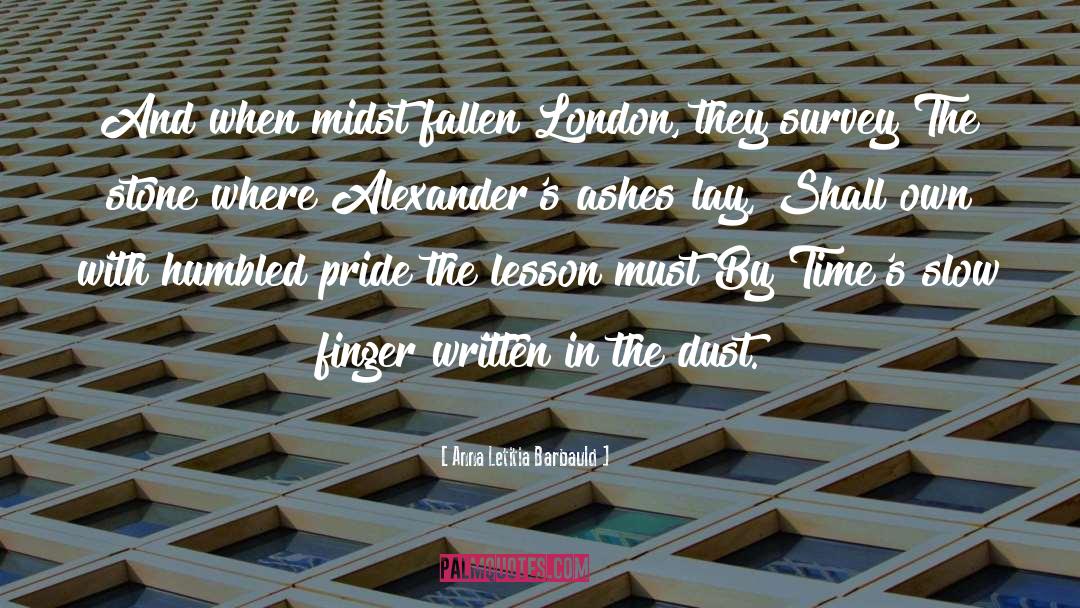 Fictional London quotes by Anna Letitia Barbauld