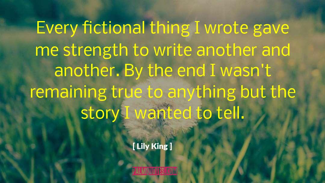Fictional quotes by Lily King