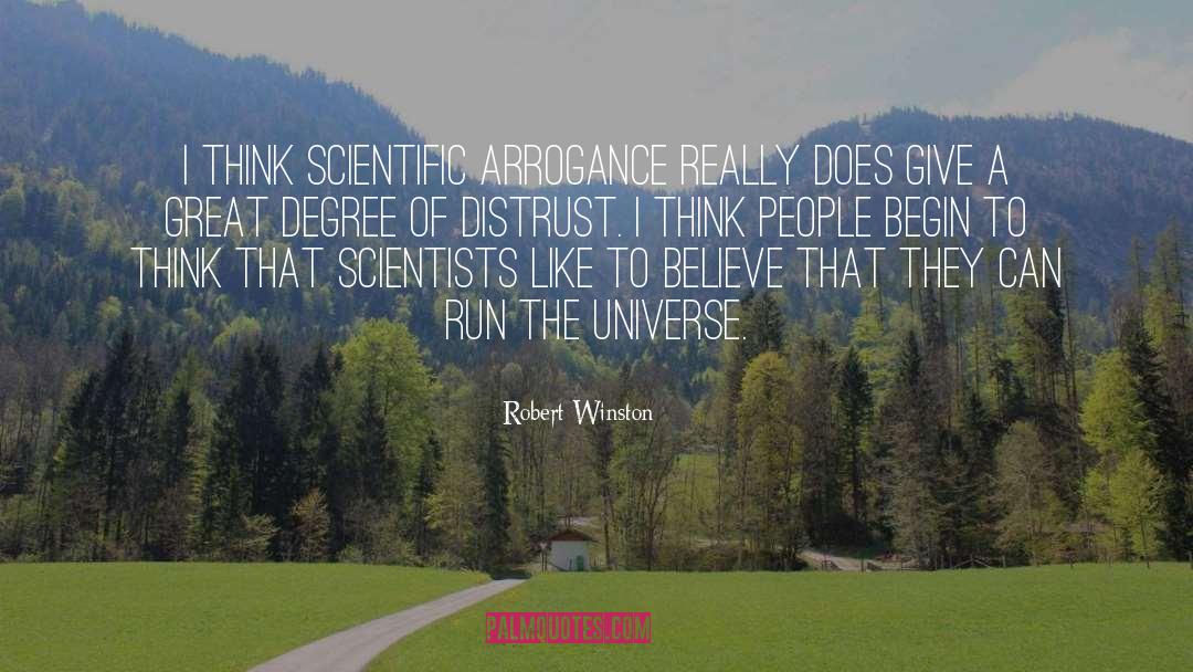 Fictional Universe quotes by Robert Winston