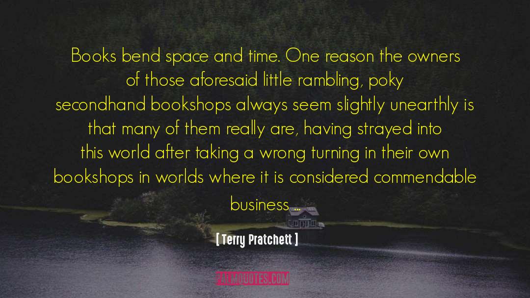 Fictional Worlds quotes by Terry Pratchett