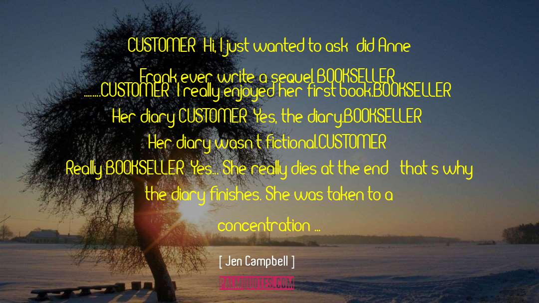 Fictional Writers quotes by Jen Campbell