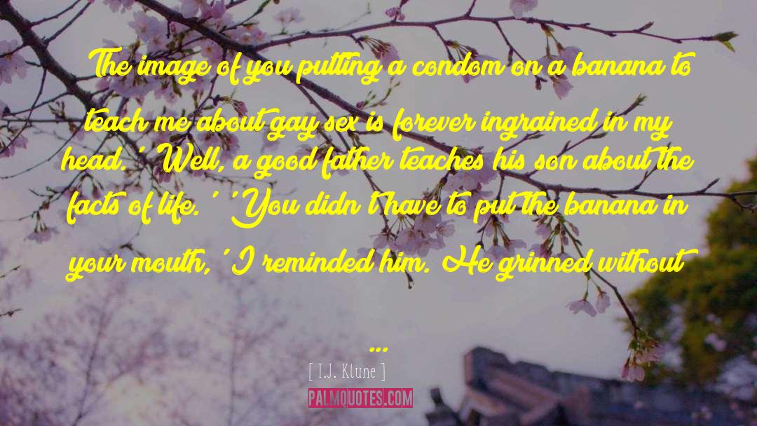 Fictitious Gay Son quotes by T.J. Klune