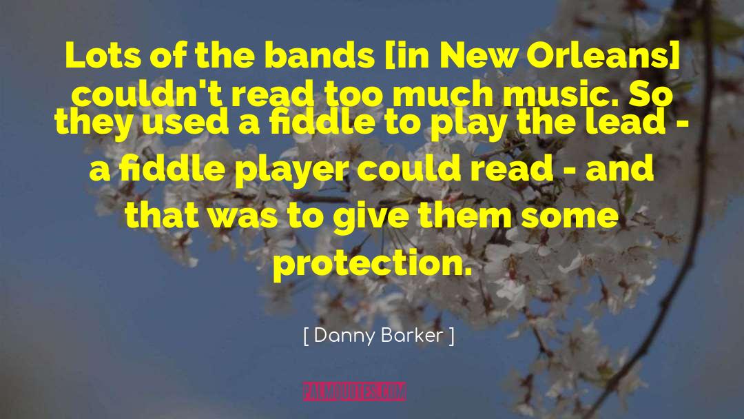 Fiddle quotes by Danny Barker