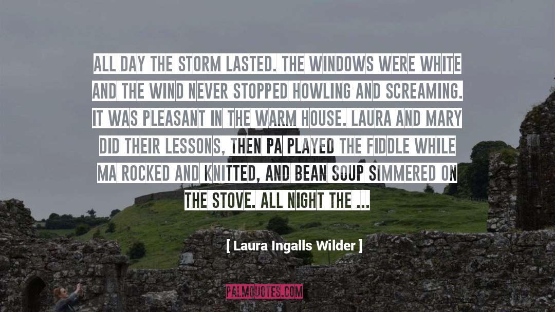 Fiddle quotes by Laura Ingalls Wilder