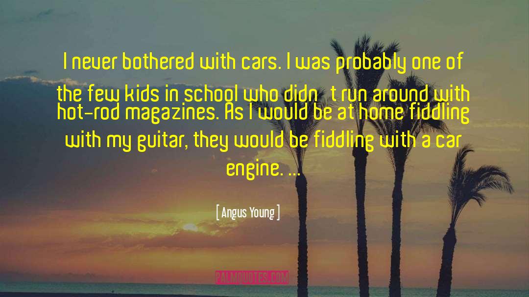 Fiddling quotes by Angus Young