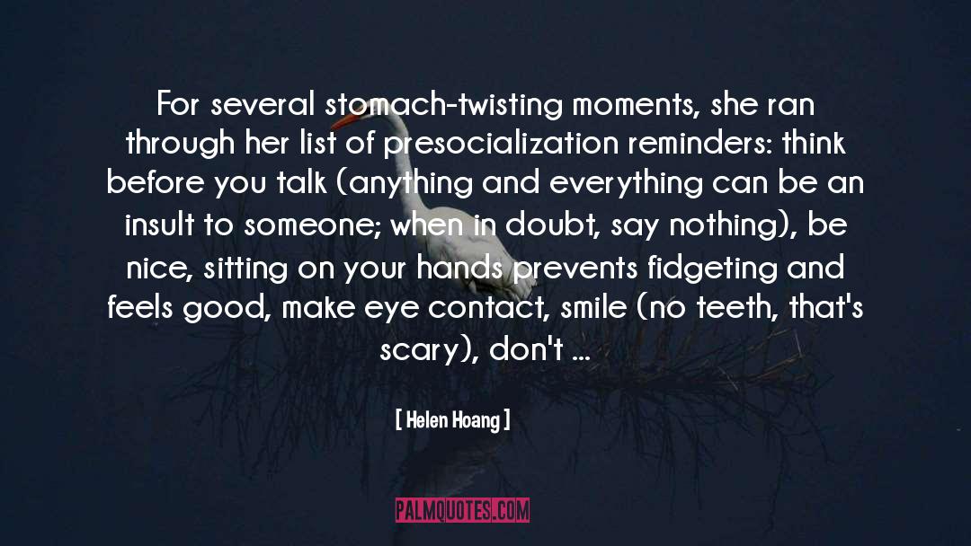 Fidgeting quotes by Helen Hoang