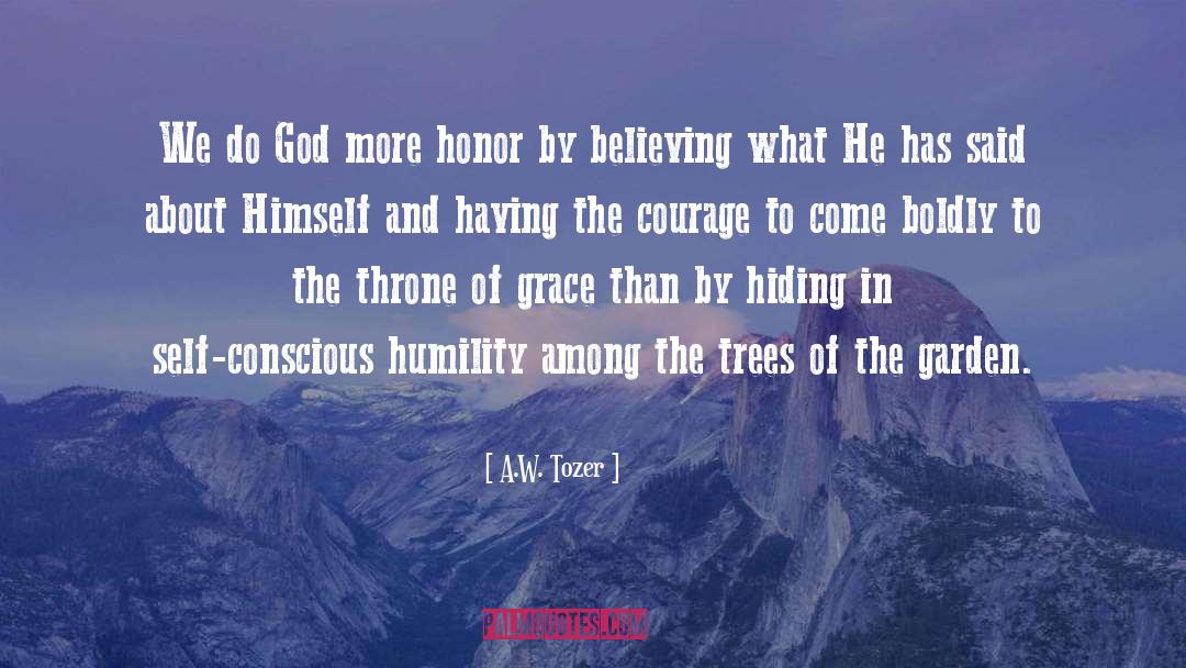 Field Of Honor quotes by A.W. Tozer