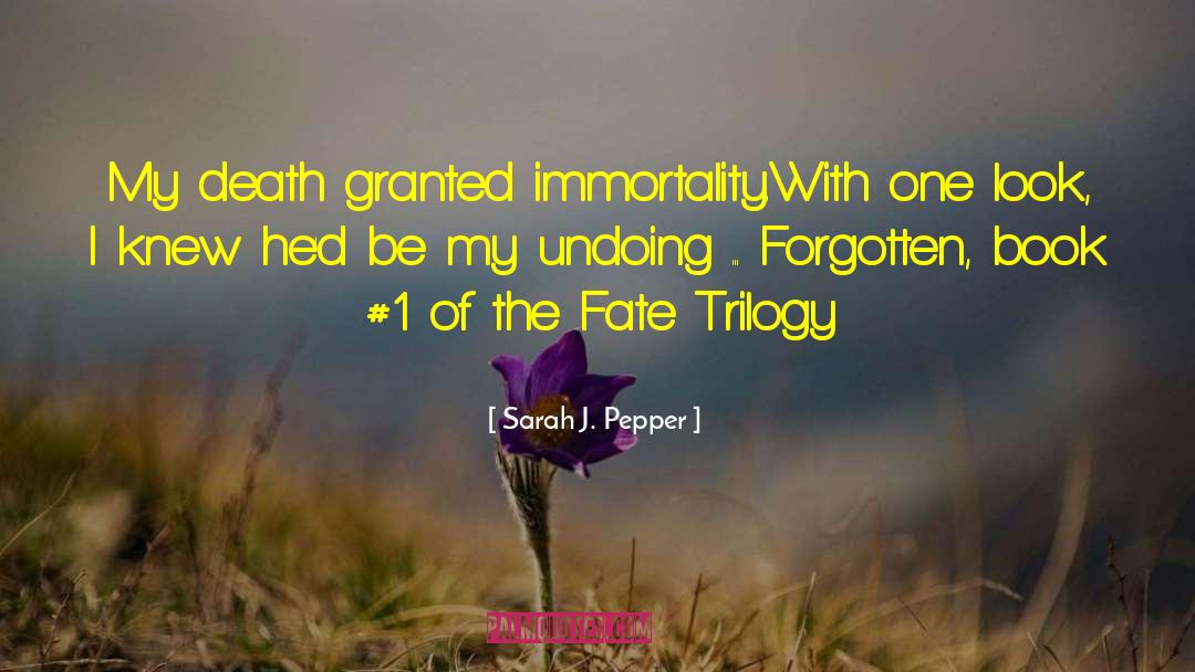 Fields Of Fantasy quotes by Sarah J. Pepper