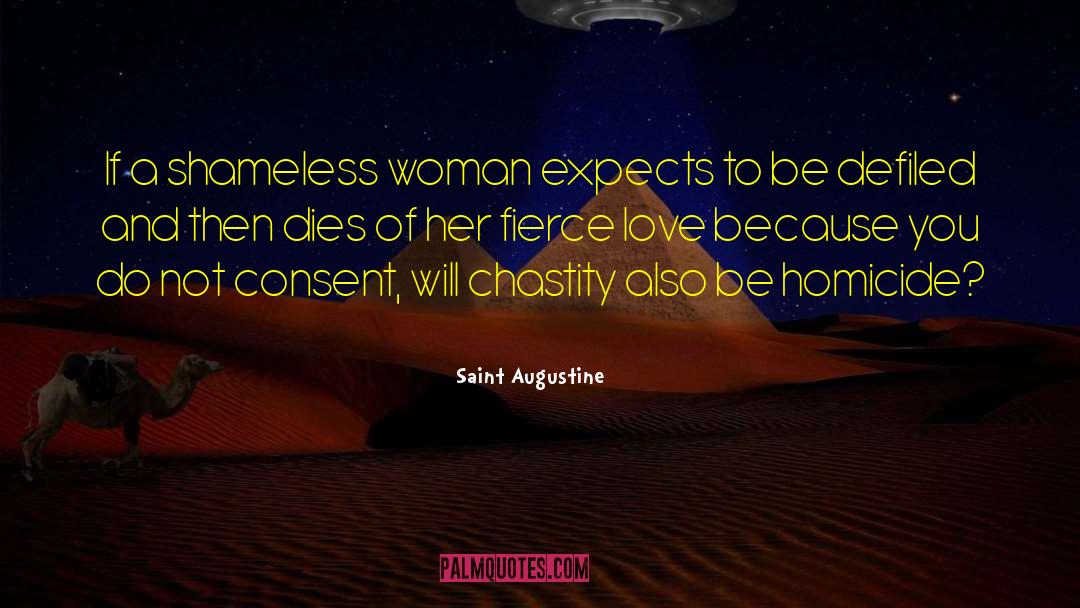 Fierce Love quotes by Saint Augustine