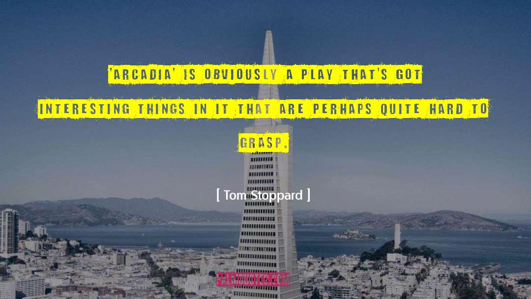 Fierson Arcadia quotes by Tom Stoppard