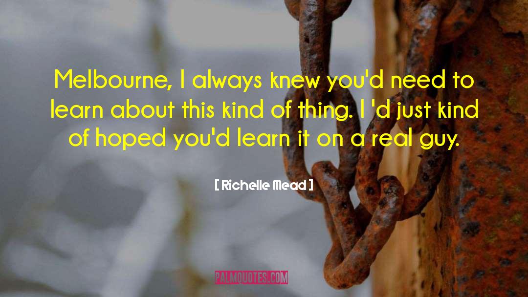 Fiery quotes by Richelle Mead