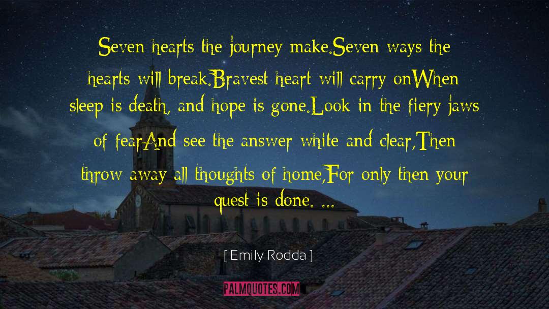Fiery quotes by Emily Rodda