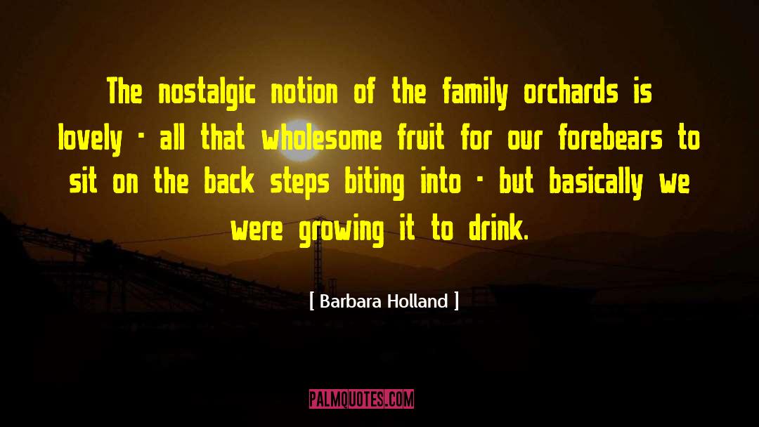 Fifer Orchards quotes by Barbara Holland