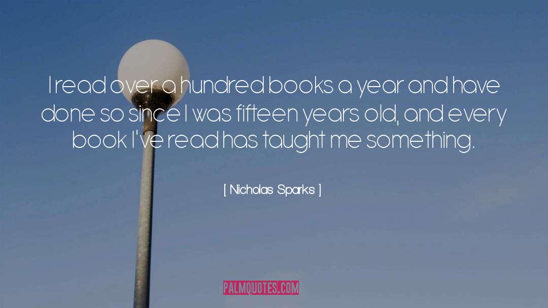 Fifteen Years Old quotes by Nicholas Sparks