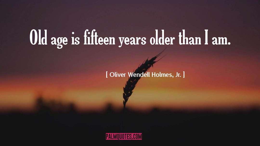 Fifteen Years quotes by Oliver Wendell Holmes, Jr.