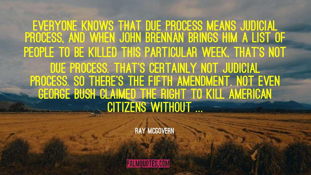 Fifth Amendment quotes by Ray McGovern