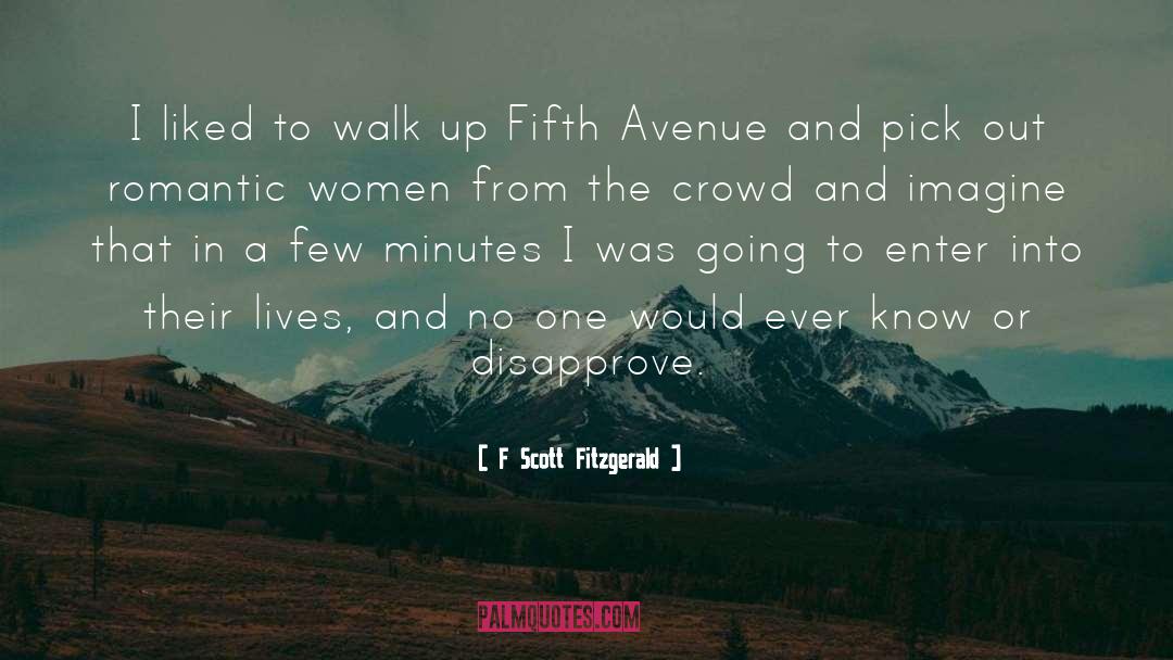 Fifth Avenue quotes by F Scott Fitzgerald