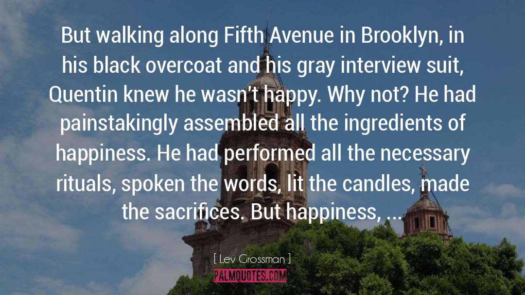 Fifth Avenue quotes by Lev Grossman