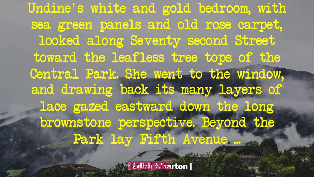 Fifth Avenue quotes by Edith Wharton