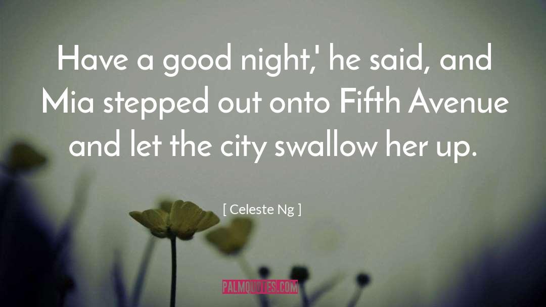 Fifth Avenue quotes by Celeste Ng