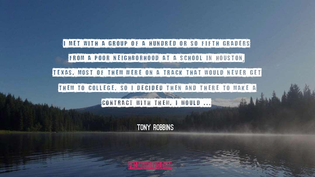 Fifth Grade quotes by Tony Robbins