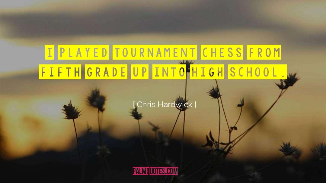 Fifth Grade quotes by Chris Hardwick