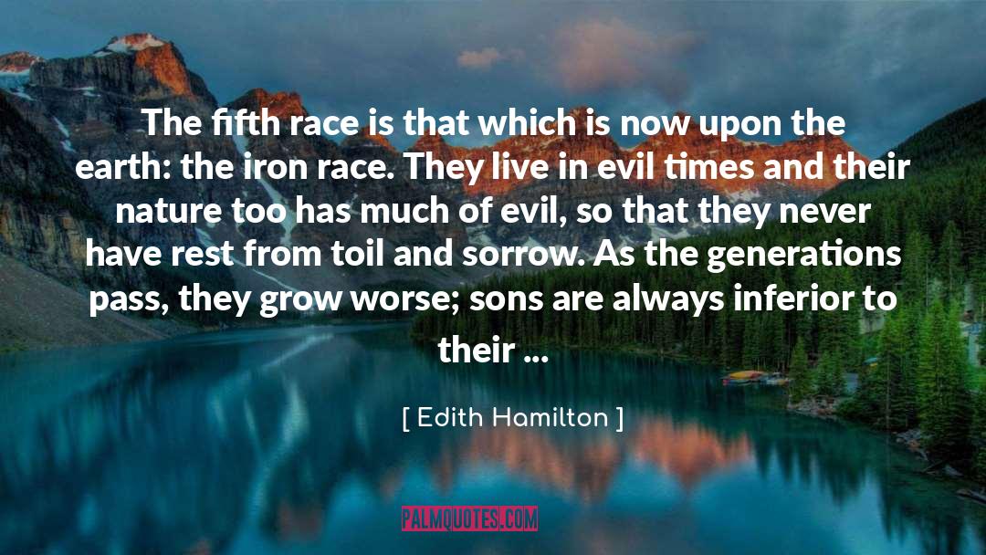 Fifth quotes by Edith Hamilton