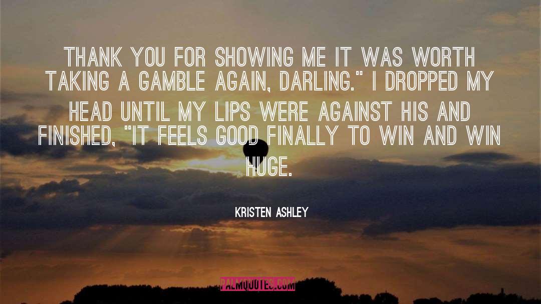 Fight A Good Fight quotes by Kristen Ashley