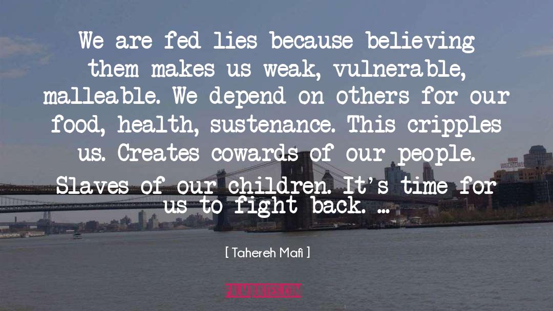 Fight Back quotes by Tahereh Mafi