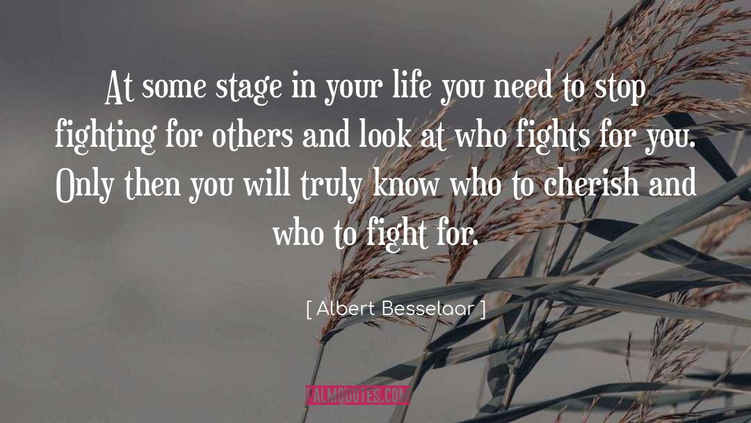 Fight For Love quotes by Albert Besselaar