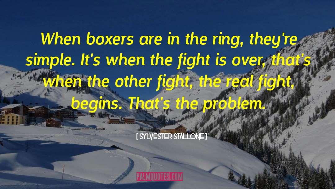 Fight Over Me quotes by Sylvester Stallone