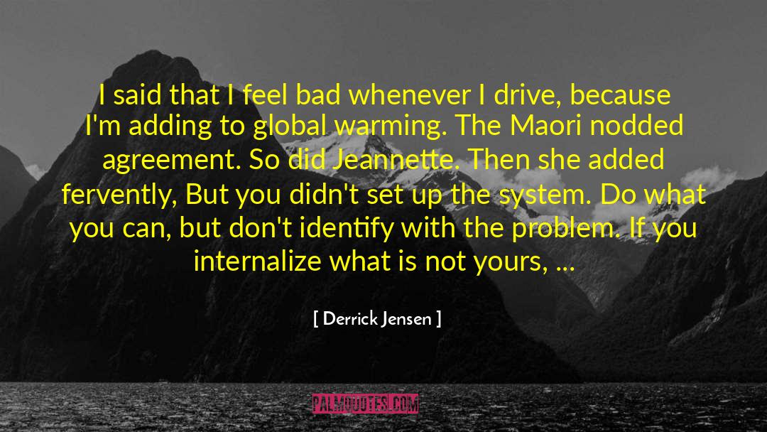 Fight System Accusation quotes by Derrick Jensen