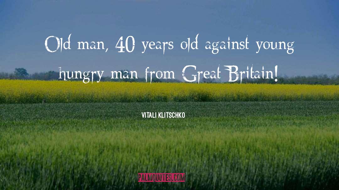 Fighter quotes by Vitali Klitschko
