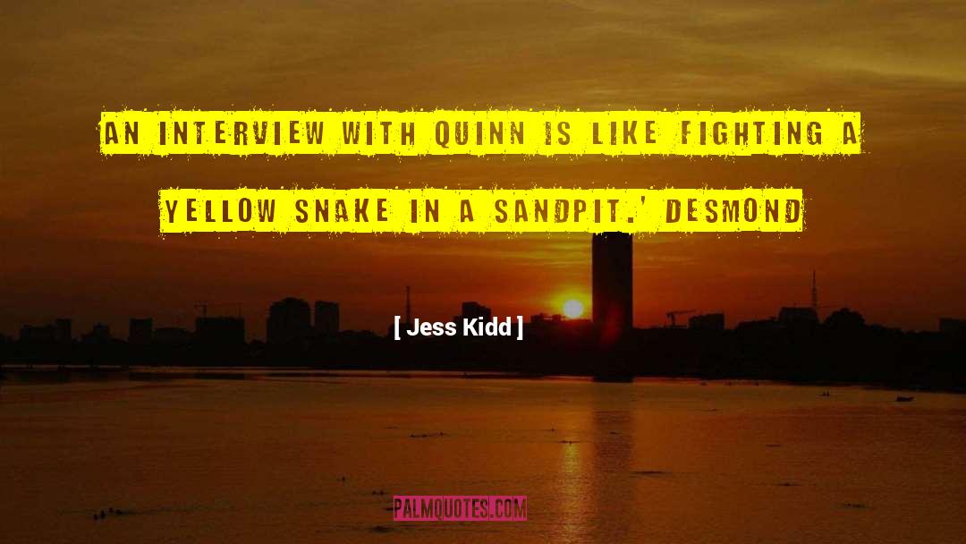 Fighting A War quotes by Jess Kidd