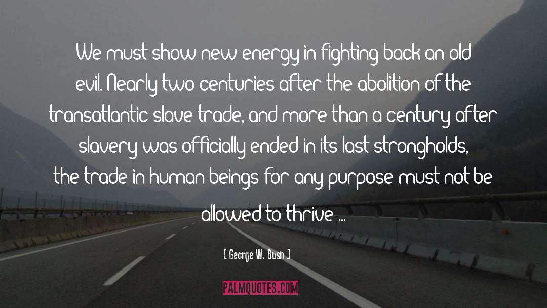 Fighting Back quotes by George W. Bush
