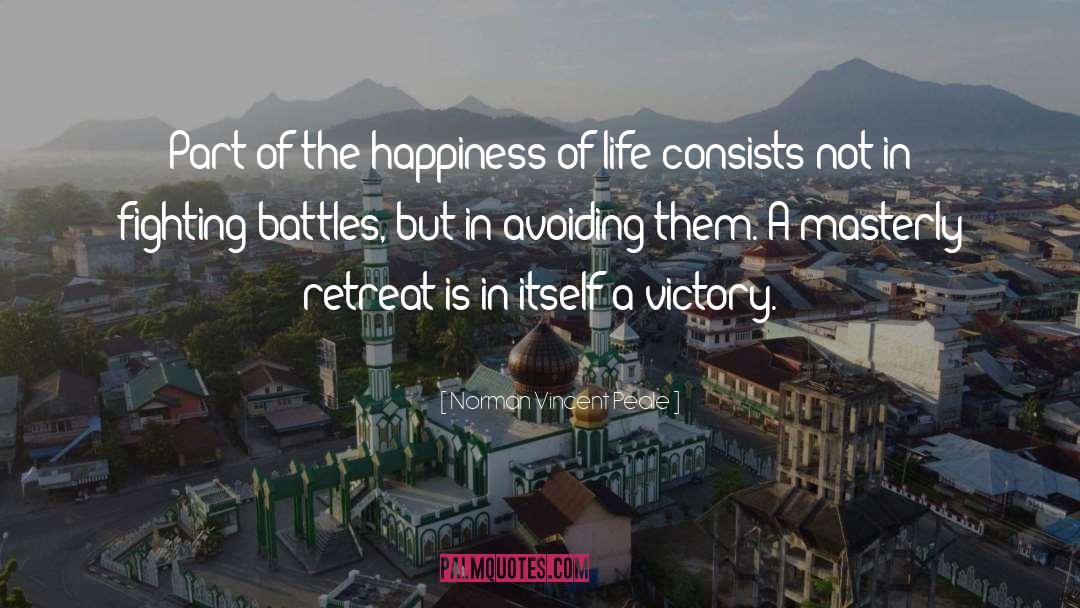 Fighting Battles quotes by Norman Vincent Peale