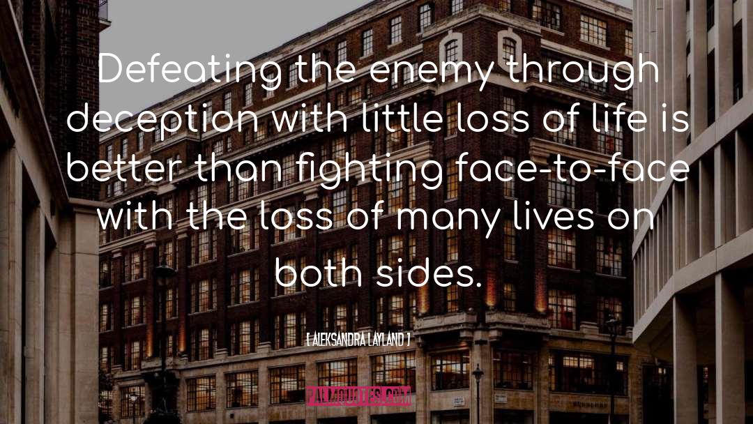 Fighting Battles quotes by Aleksandra Layland