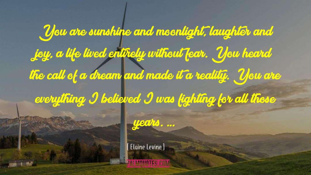 Fighting Cancer quotes by Elaine Levine