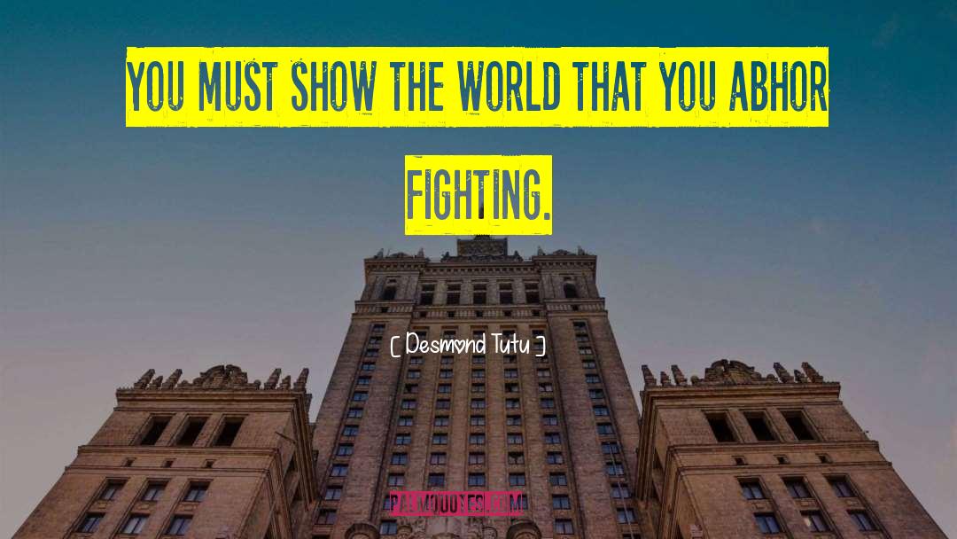 Fighting Crime quotes by Desmond Tutu