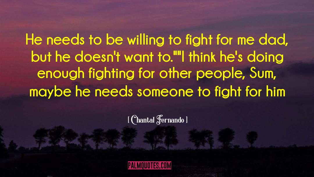 Fighting For Freedom quotes by Chantal Fernando