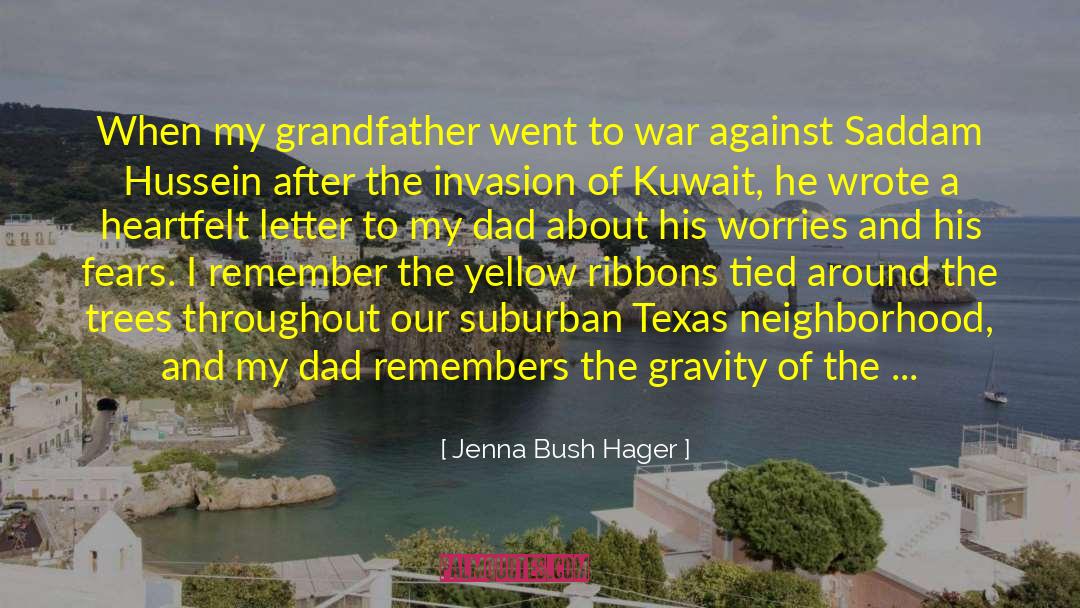 Fighting For Loved Ones quotes by Jenna Bush Hager