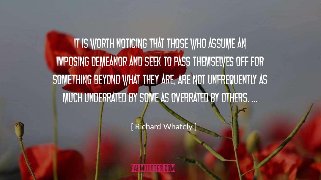 Fighting For Something Worth It quotes by Richard Whately