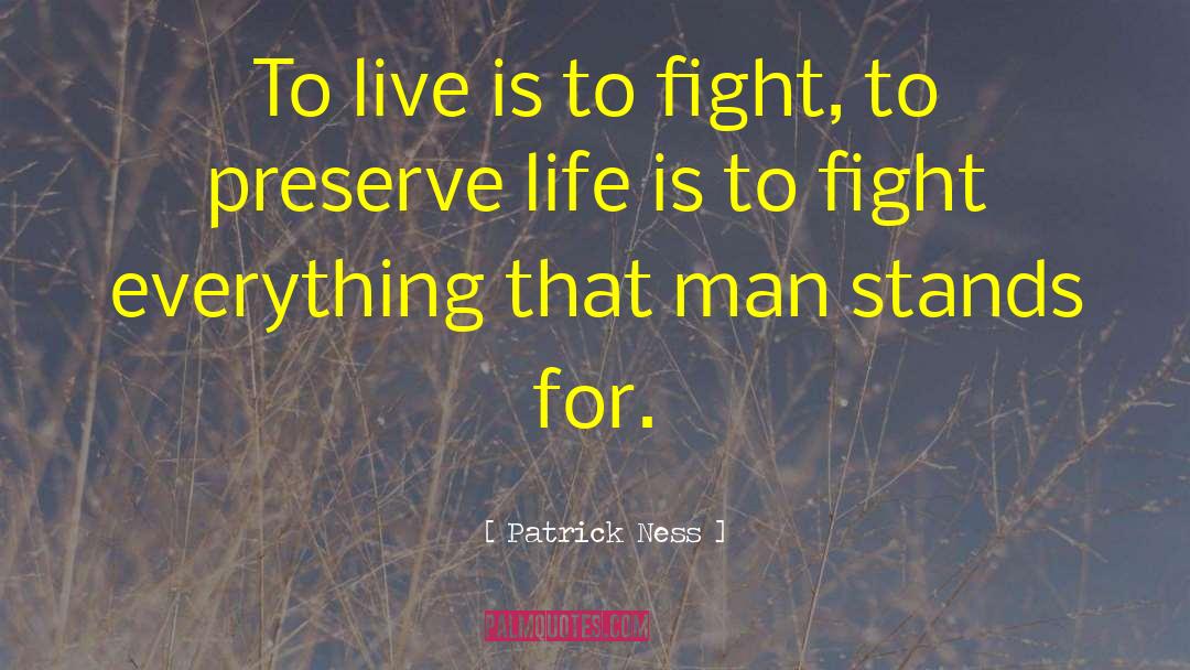 Fighting For Tara quotes by Patrick Ness