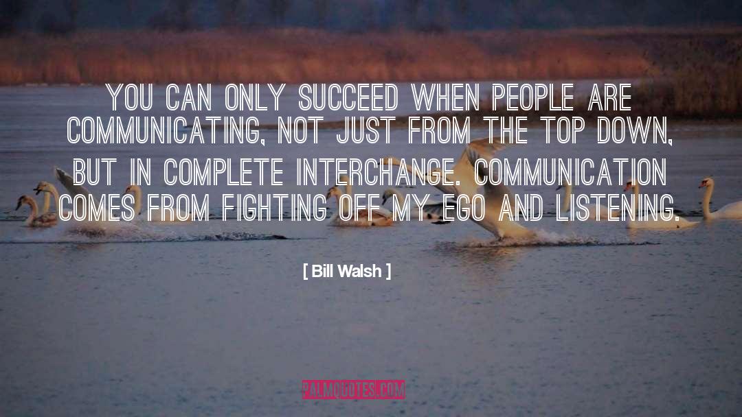 Fighting Knife quotes by Bill Walsh