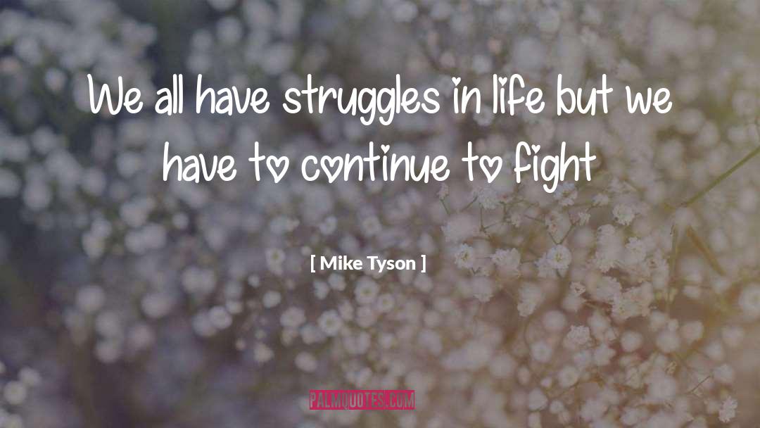 Fighting quotes by Mike Tyson