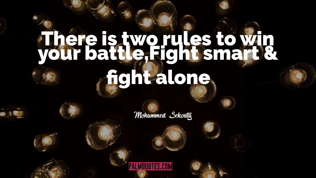 Fighting Spirit quotes by Mohammed Sekouty